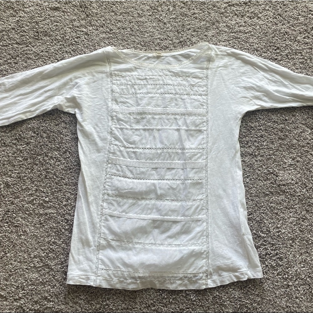 Jcrew white top size XXS